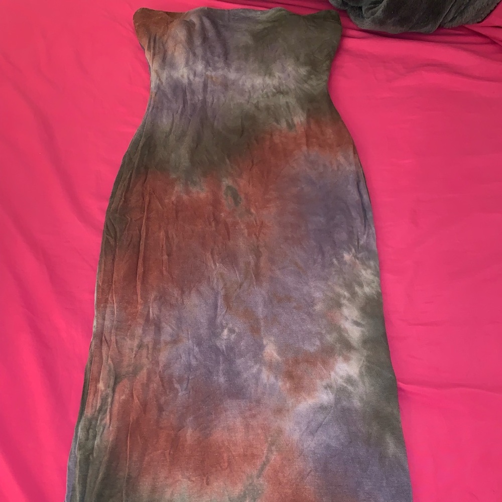 Long bodycon maxi dress